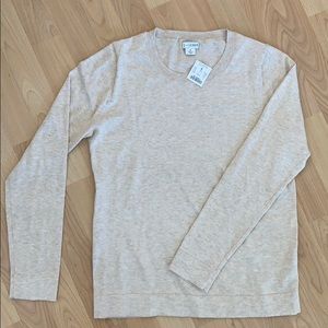 J. crew cotton teddie sweater
